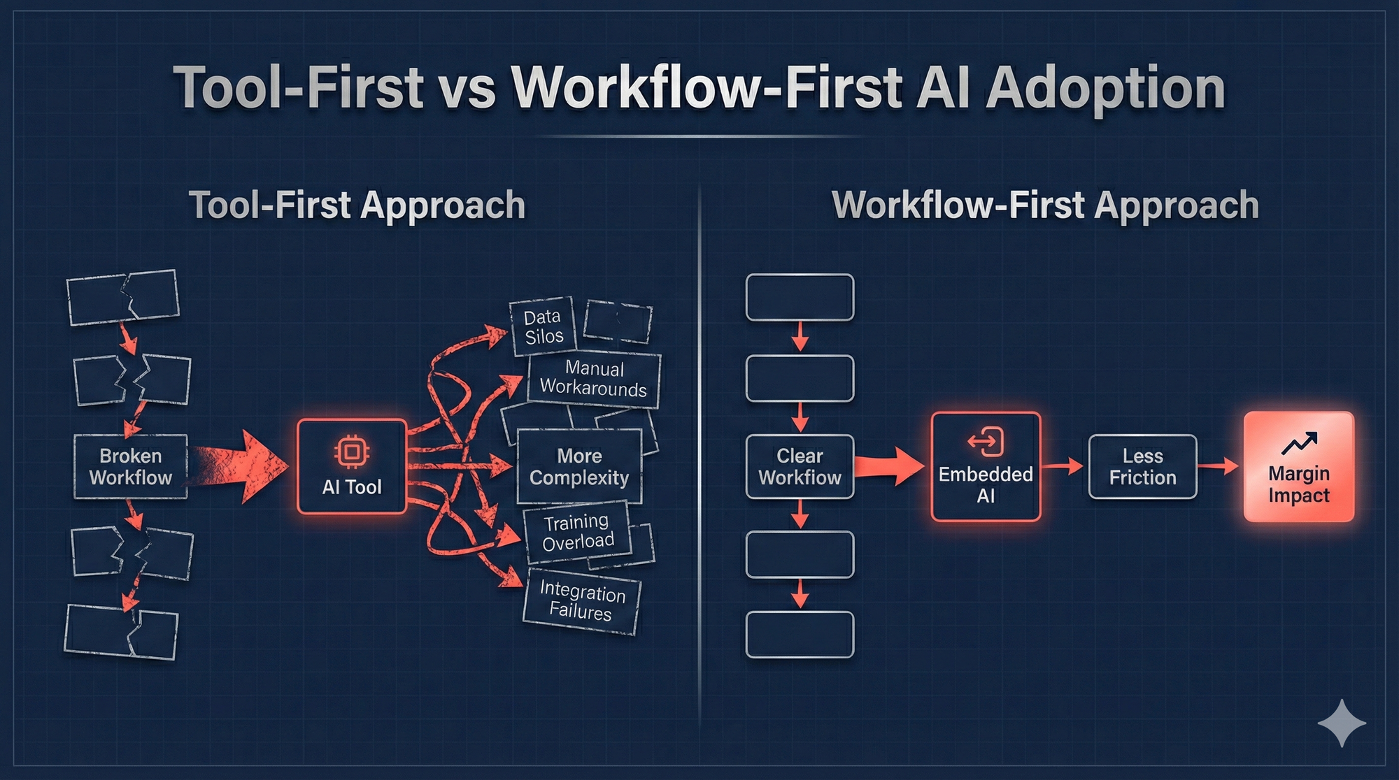 restoration ai workflow integration comparison diagram