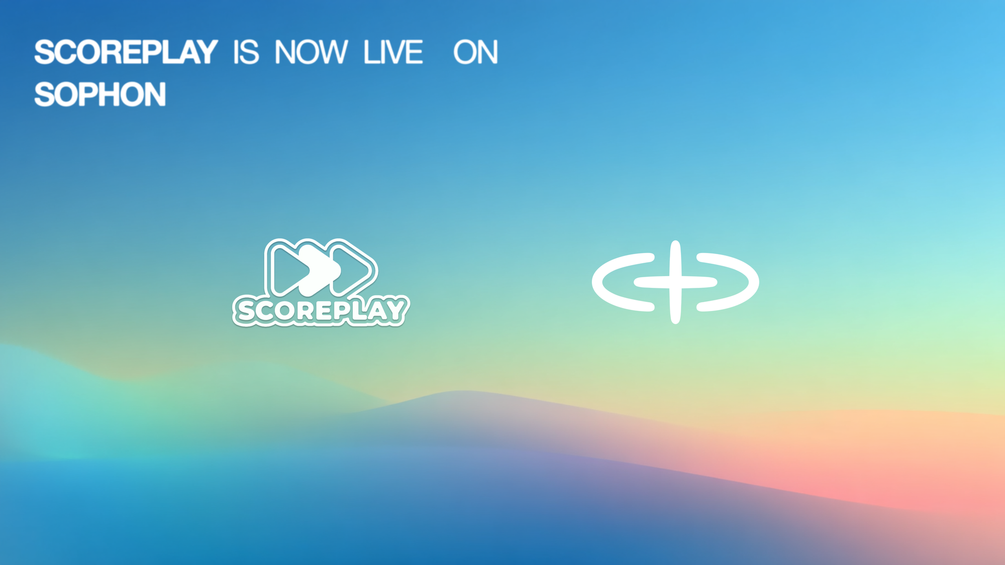 Beating Unfair Odds, Scoreplay is now live on Sophon