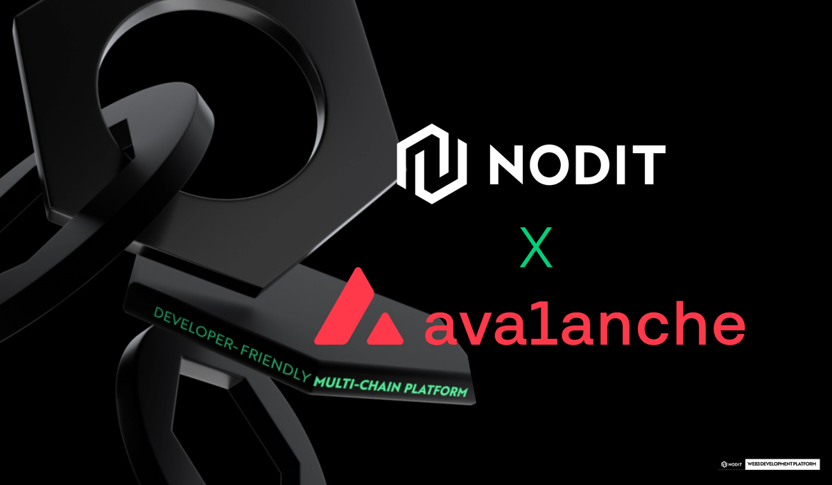 Scaling Just Got Easier On Nodit: Avalanche Support is Live
