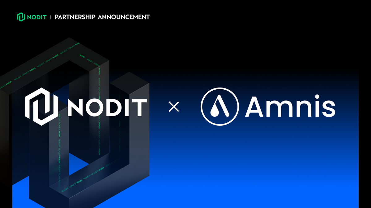 Strengthening Amnis: Nodit Brings Trusted Validation to the Aptos Liquid Staking Ecosystem