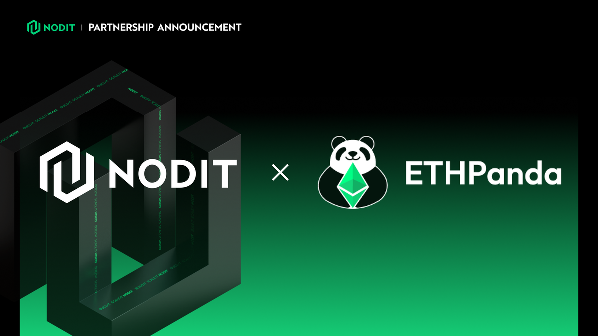 Nodit Partners with ETHPanda to Turn Deep Local Insight into Global Ethereum Impact
