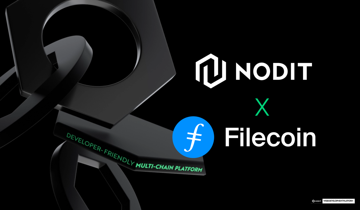 Nodit Now Integrates Filecoin Node API to Ensure Simple and Accessible Storage Solutions
