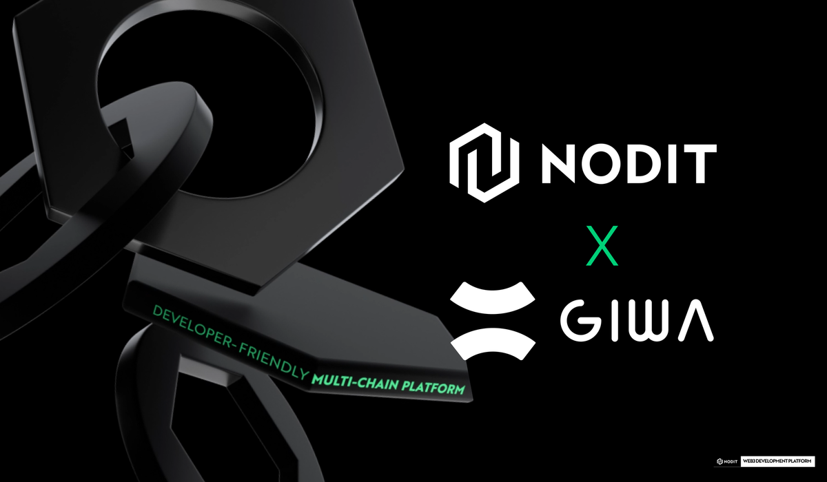 Nodit Becomes the World’s First to Support GIWA Chain — $25 Credit from Day One