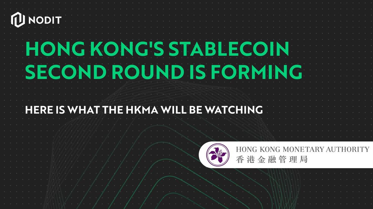 Hong Kong's Stablecoin Second Round Is Forming: Here Is What the HKMA Will Be Watching