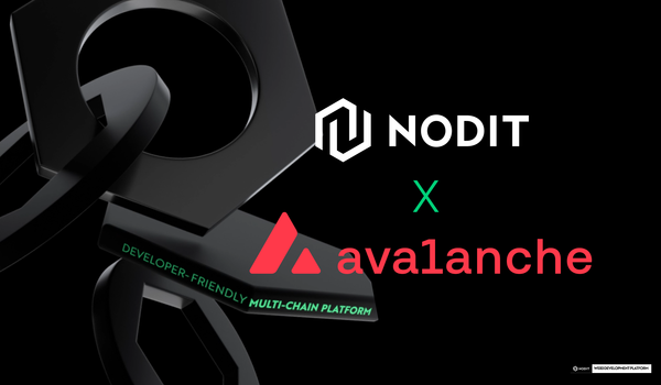 Scaling Just Got Easier On Nodit: Avalanche Support is Live