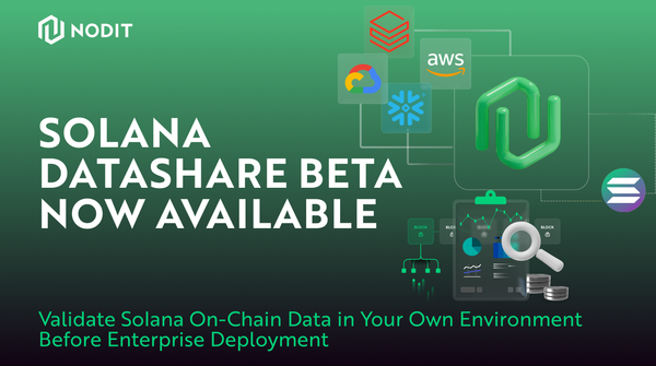 Solana DataShare Beta Launch: Free exports available During Beta