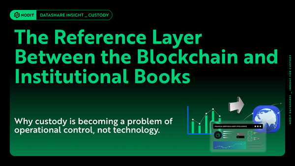 [DataShare Insight] The Reference Layer Between the Blockchain and Institutional Books