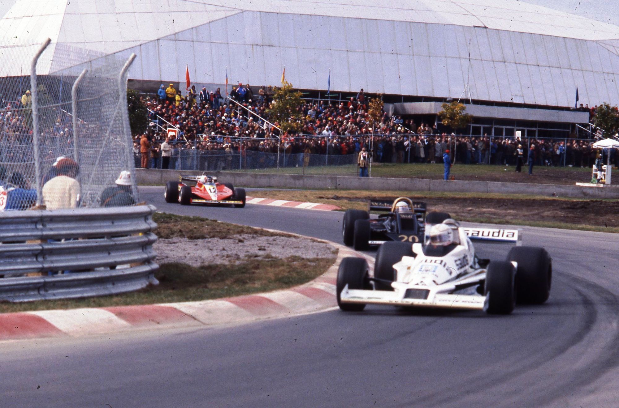 The F1 track on l'Île Notre-Dame. October 8, 1978 (Archives de la Ville de Montréal)