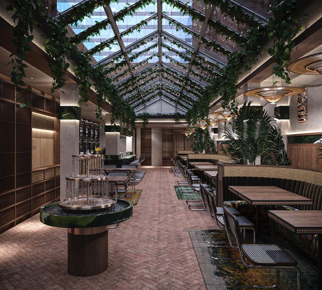 "Welcome to the Garden Room. A Montreal oasis where authentic Thai, entertainment and craft cocktails coalesce." (Instagram
