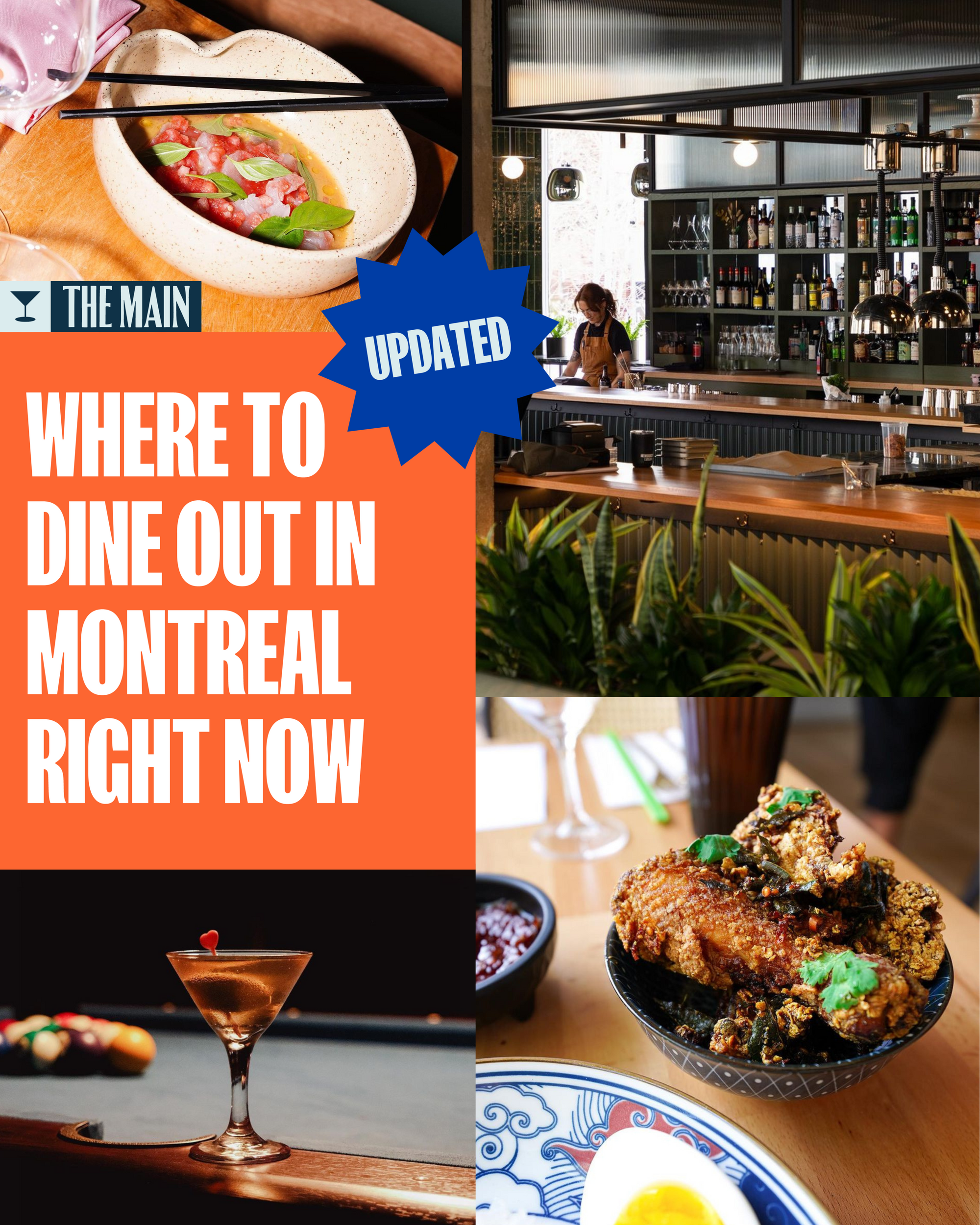 Where to dine out in montreal right now august 2023