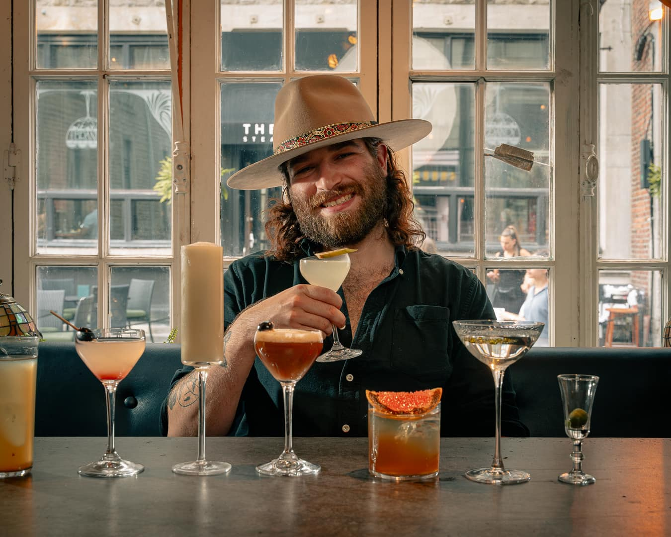 Bottoms up: The Invasion Cocktail festival is now underway. (