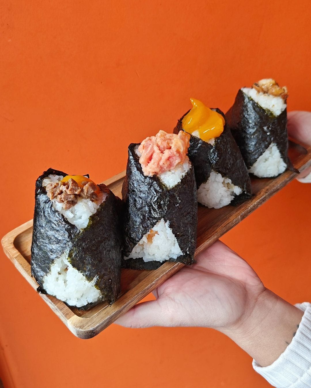 The new arrival Onigiri Shop, featured in this month's best new restaurant list.