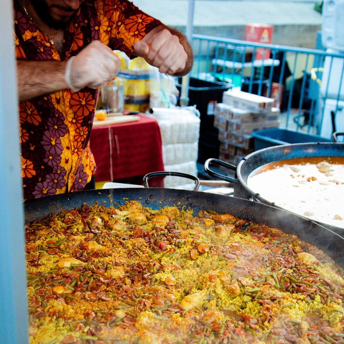 Paella Marisol, one of the vendors at this weekend's edition of Les Premiers Vendredis.
