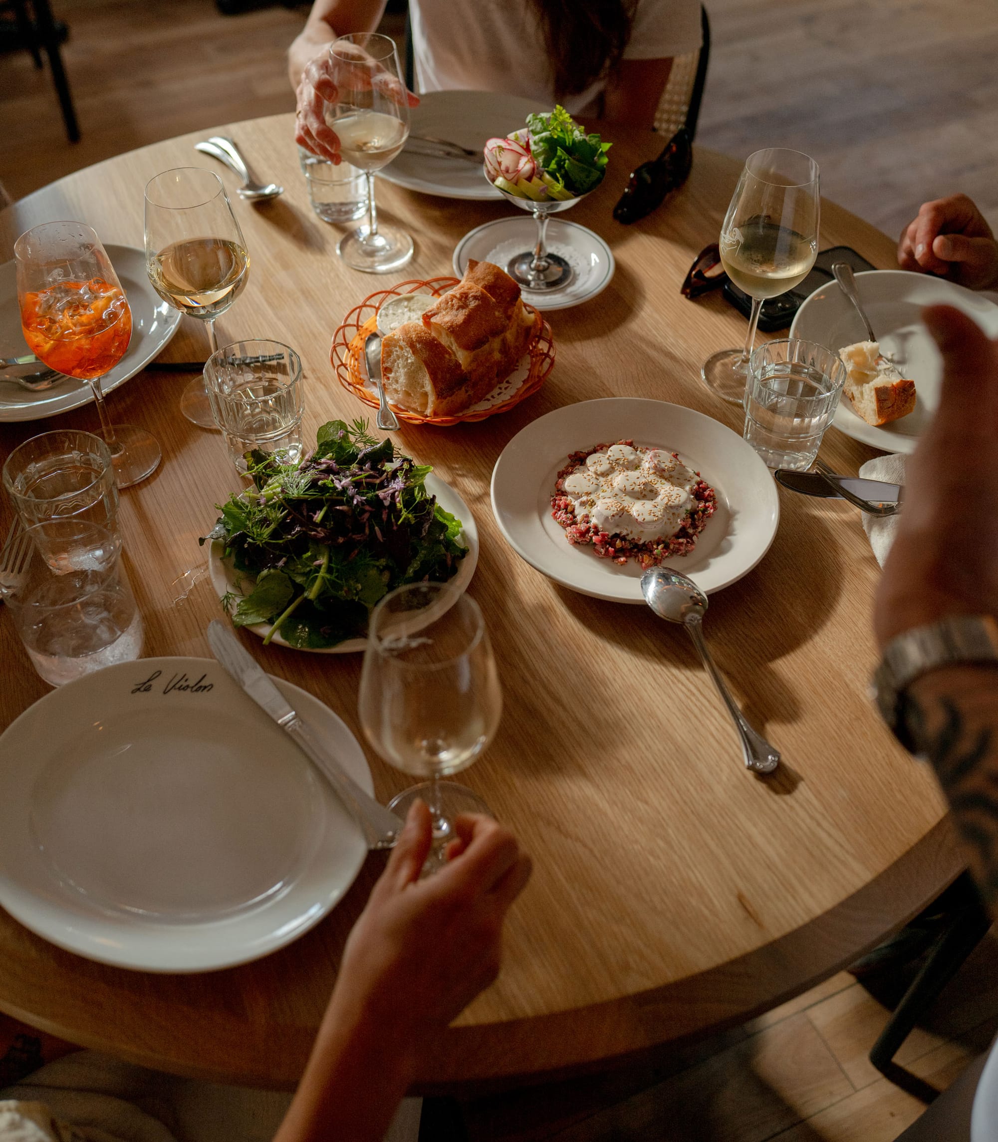 Le violon dinner photo jeremy dionne