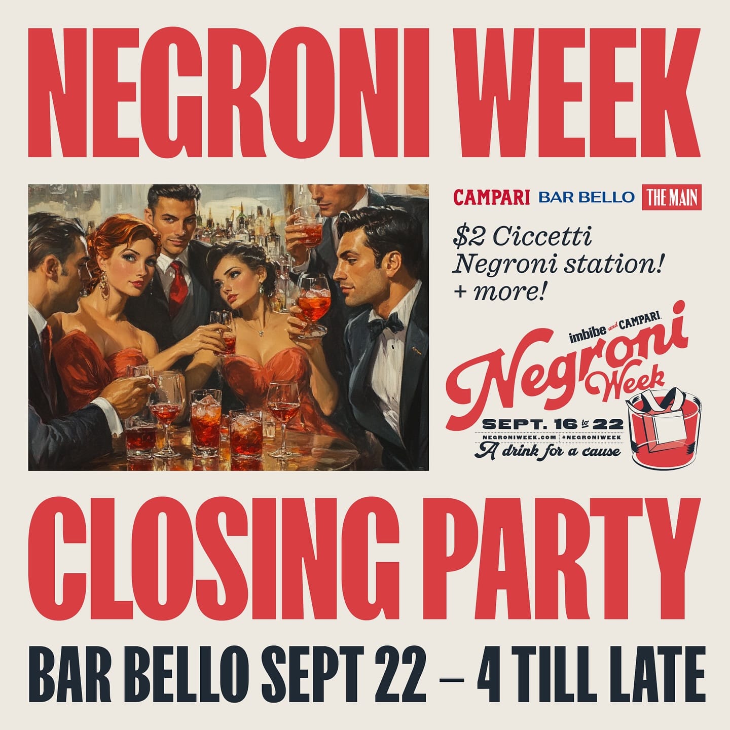The Bulletin: Nostalgic cinema, listening parties, tipping culture, and a lot of Negronis [Issue #95]