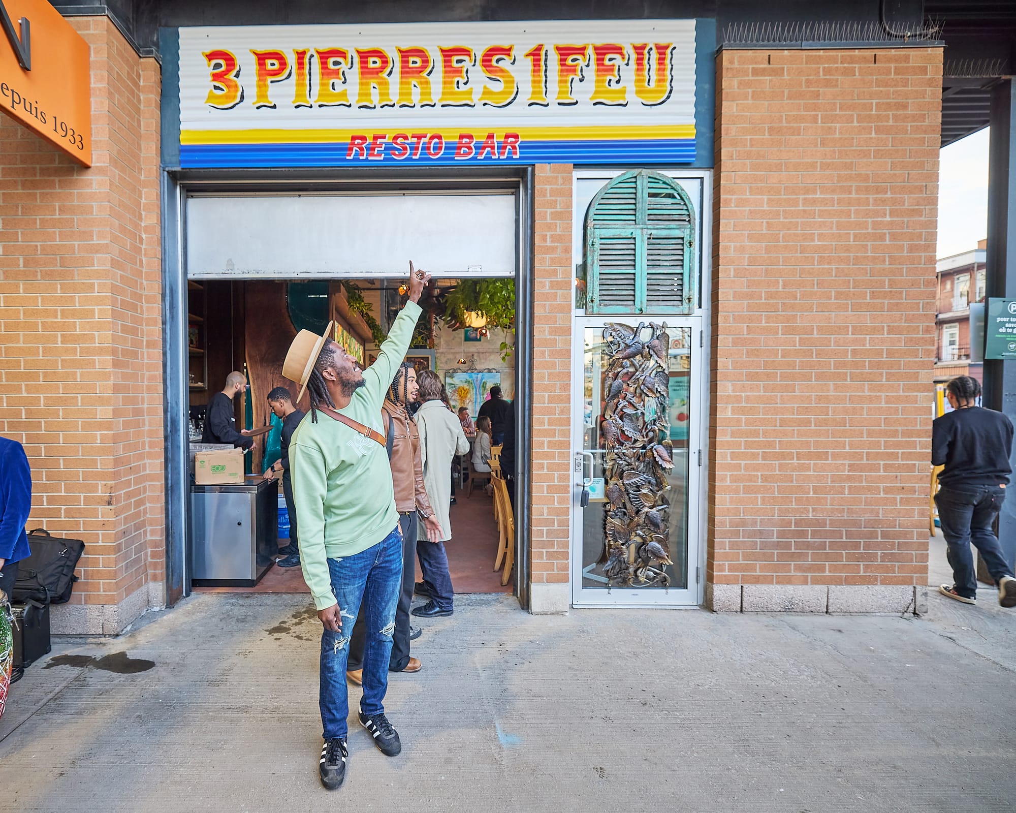 Paul Toussaint's got a restaurant at Jean-Talon Market; scope the story in our What You Need to Know section this week.