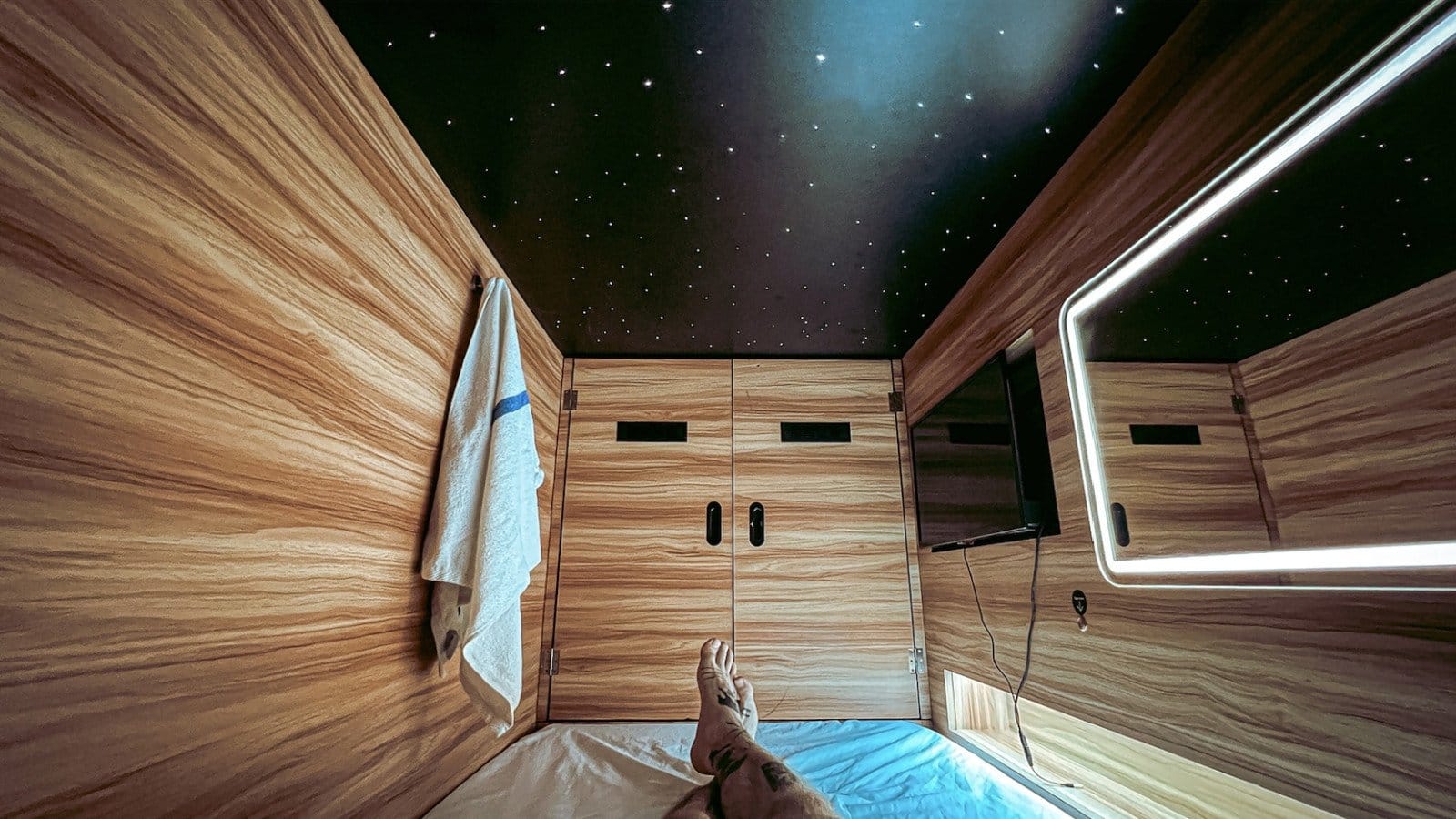 My night in a capsule hotel