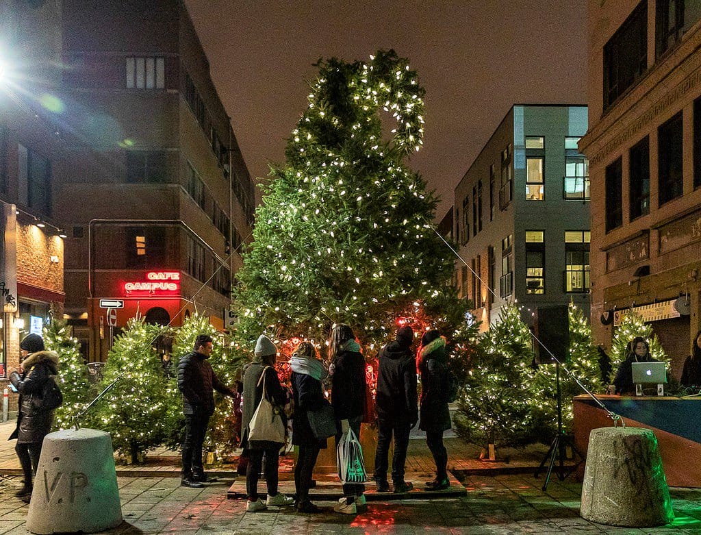 We started a petition to make Montreal's ugly Christmas tree an annual tradition