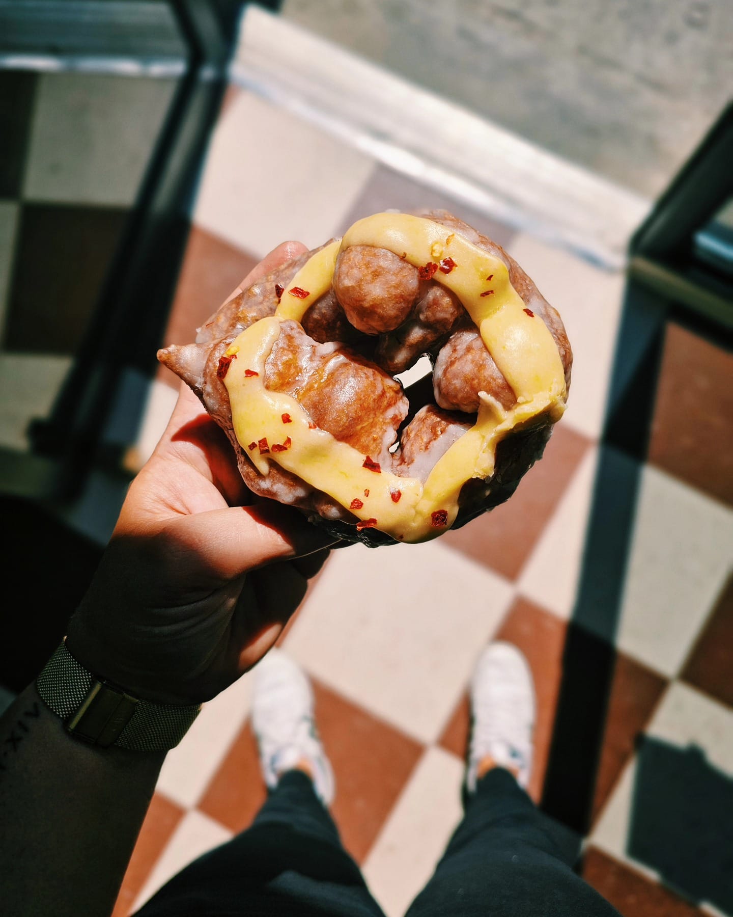 Limbo is working with Beinge Habitude on some limited edition donuts this weekend. Roll thru to find out; this picture's