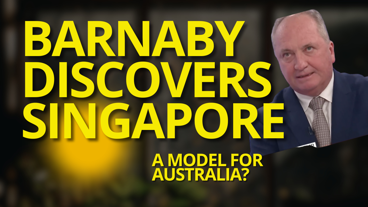Barnaby discovers Singapore