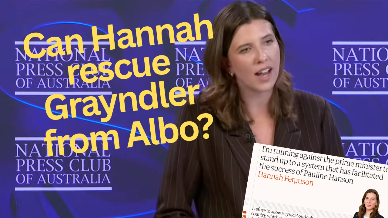 Can Hannah rescue Grayndler from Albo?