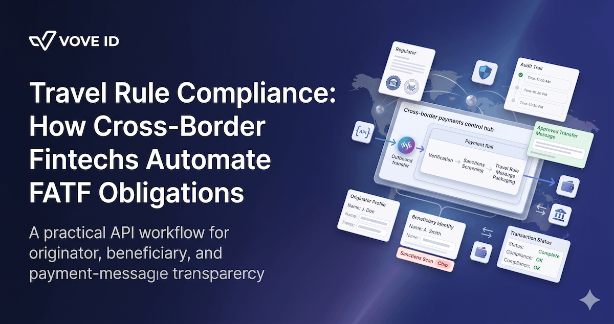 Travel Rule Compliance: How Cross-Border Fintechs Automate FATF Obligations via API