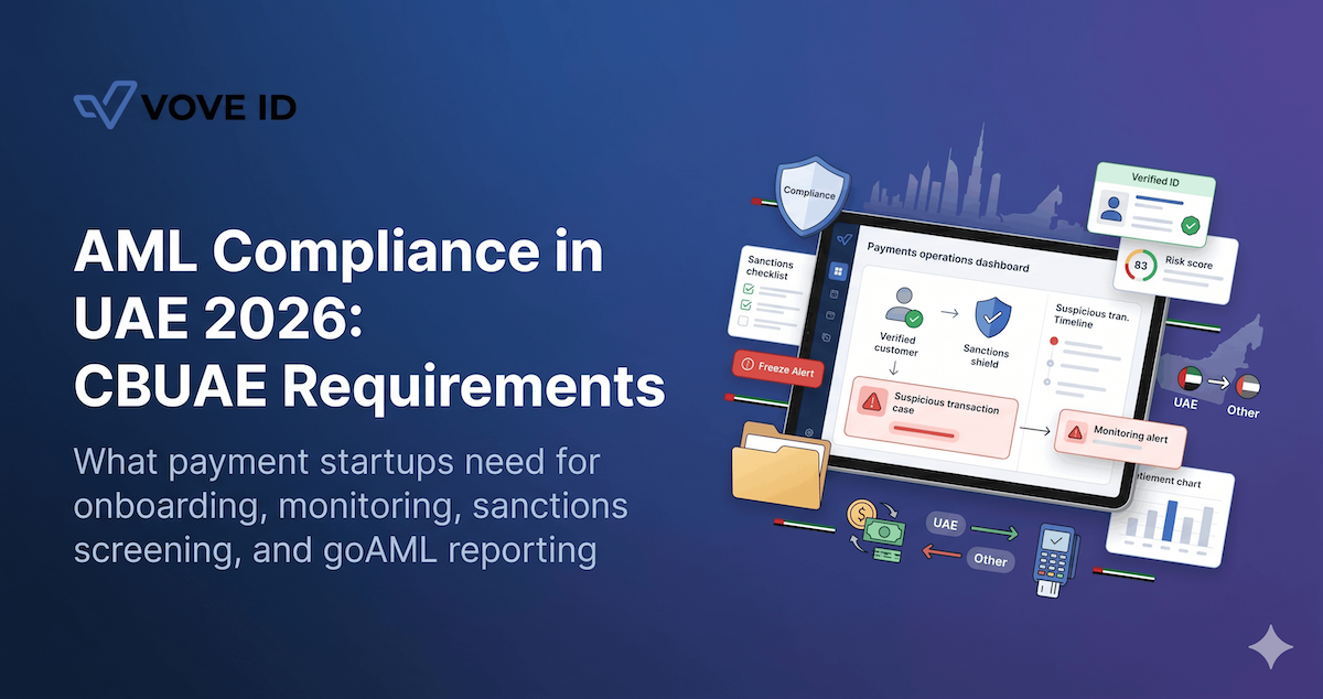 AML Compliance in the UAE (2026): What Fintechs Must Operationalize