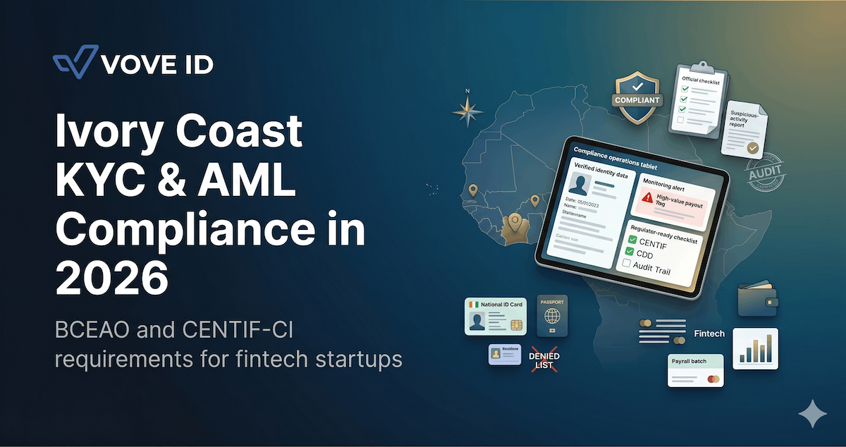 KYC & AML Compliance in Ivory Coast 2026: BCEAO Requirements for Fintech Startups
