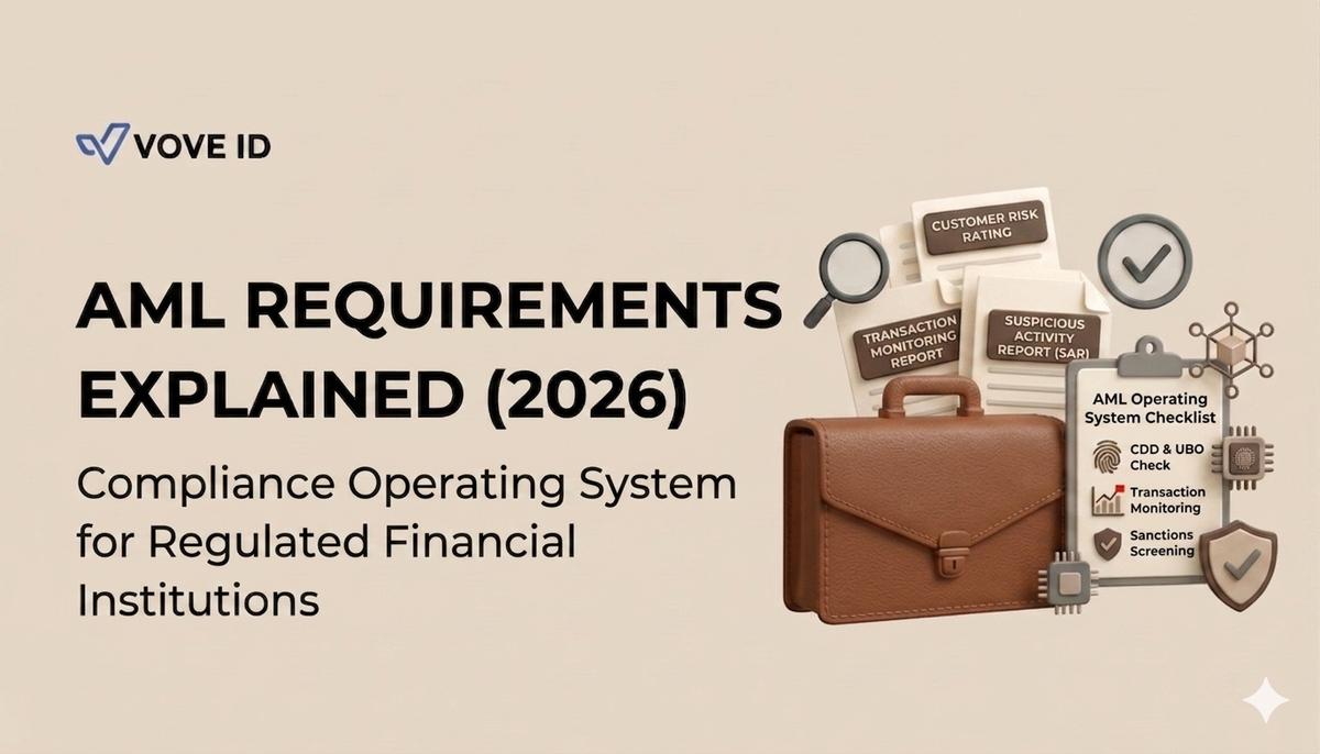 AML Requirements Explained (2026): Compliance Operating System for Regulated Financial Institutions
