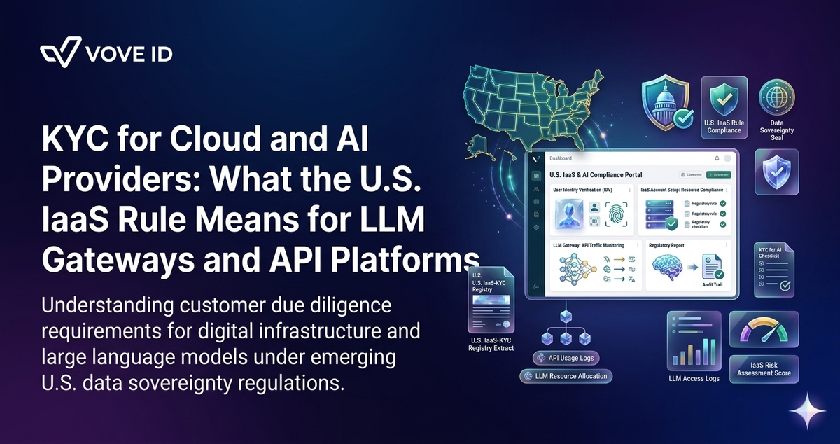 KYC for Cloud and AI Providers: What the U.S. IaaS Rule Means for LLM Gateways and API Platforms