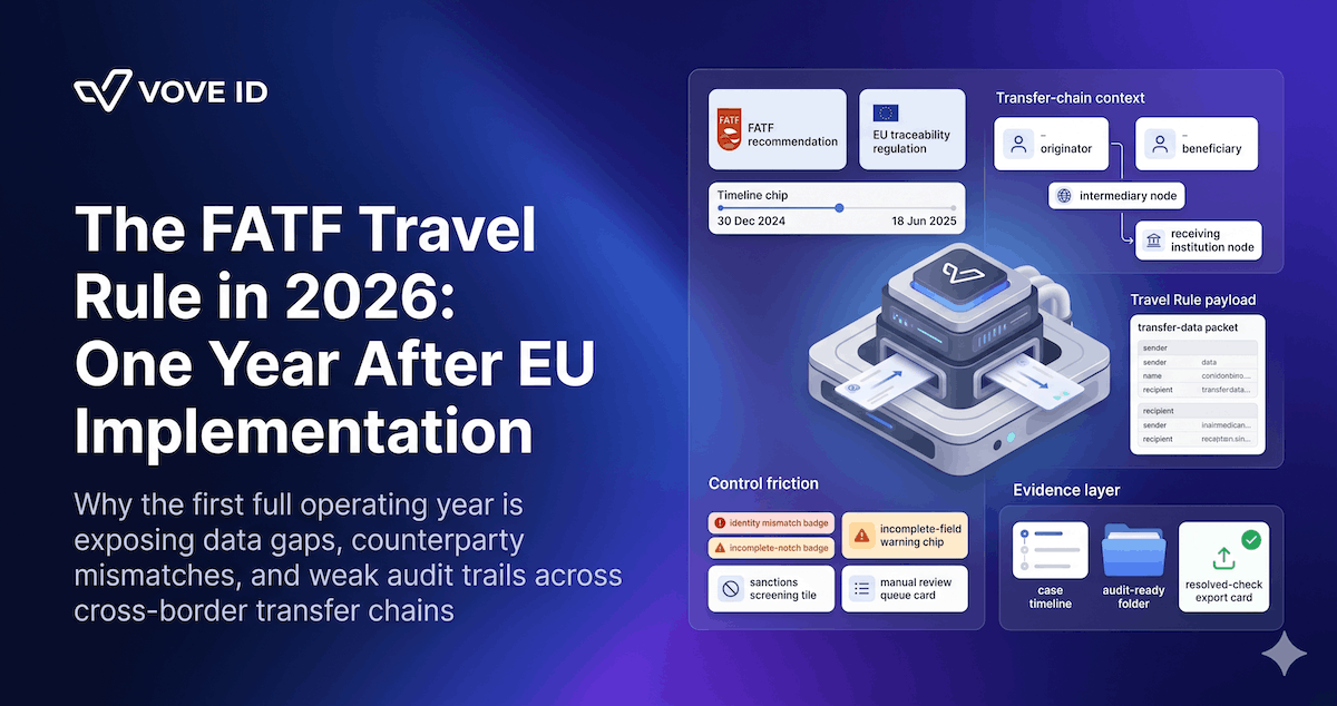 The FATF Travel Rule in 2026: One Year After EU Implementation