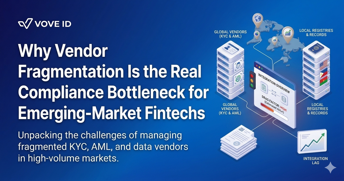 Why Vendor Fragmentation Is the Real Compliance Bottleneck for Emerging-Market Fintechs