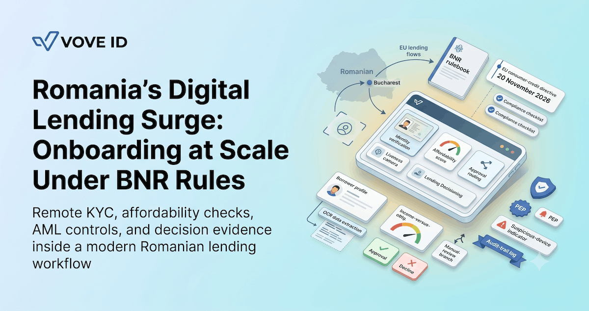 Romania's Digital Lending Surge: Onboarding at Scale Under BNR Rules