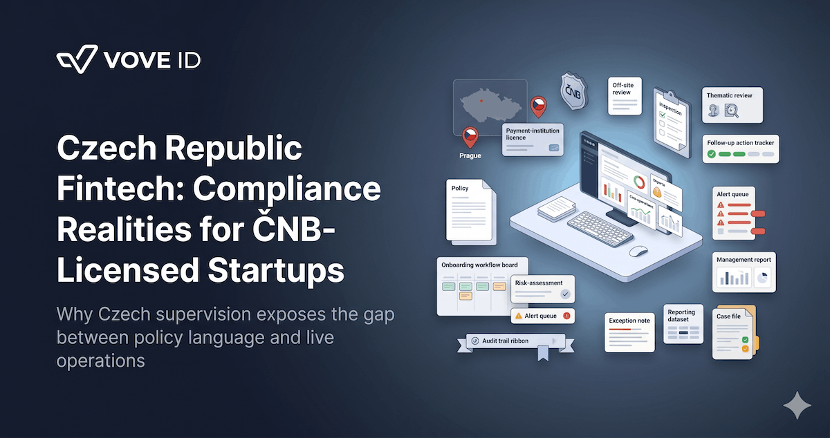 Czech Republic Fintech: Compliance Realities for ČNB-Licensed Startups