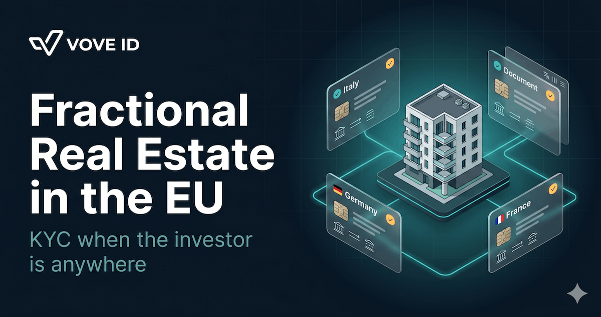 Fractional Real Estate in the EU: KYC When the Investor Is Anywhere