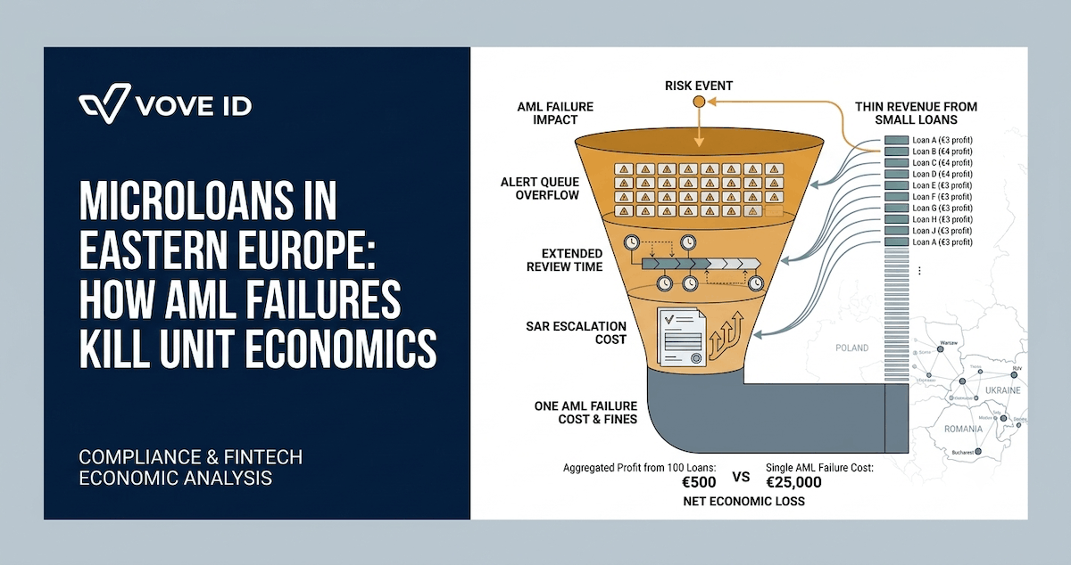 Microloans in Eastern Europe: How AML Failures Kill Unit Economics