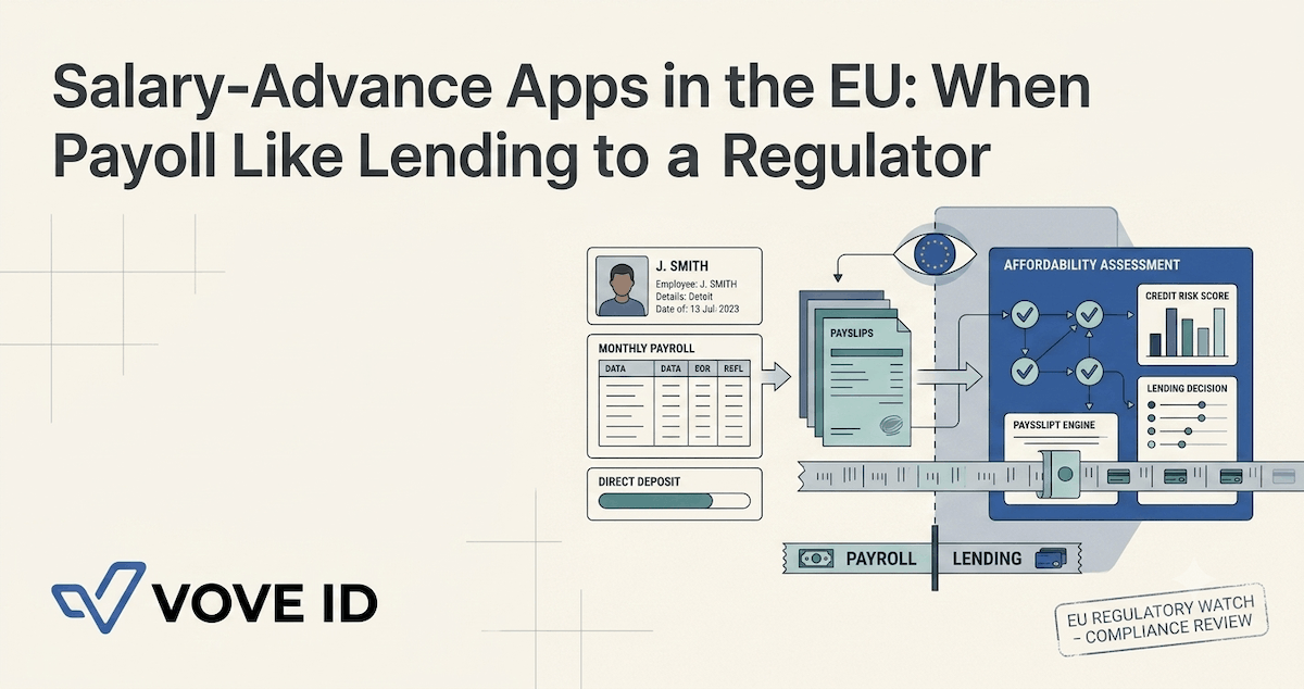 Salary-Advance Apps in the EU: When Payroll Looks Like Lending to a Regulator
