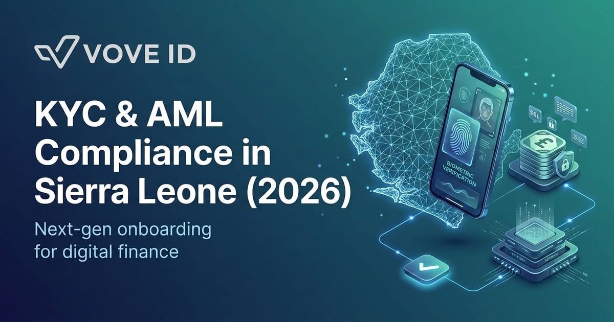 KYC & AML Compliance in Sierra Leone (2026): Digital Onboarding for Financial Services