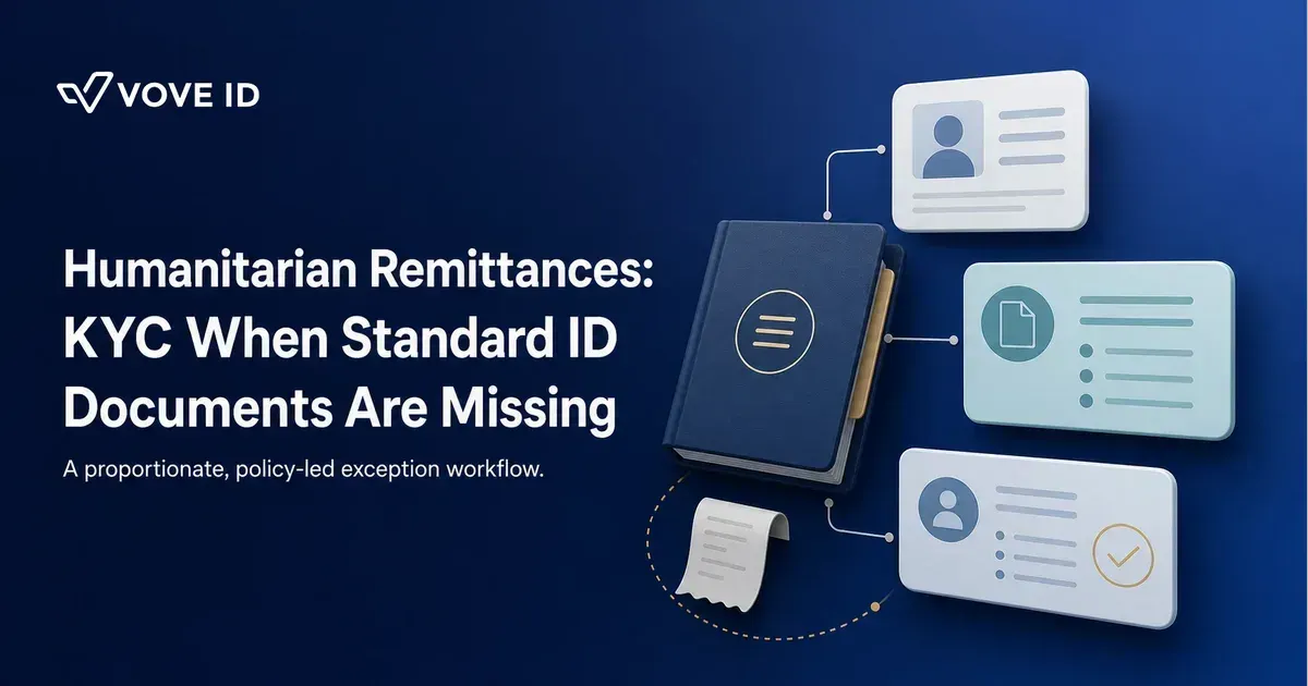NGOs and Humanitarian Remittances: KYC When Standard ID Documents Are Missing