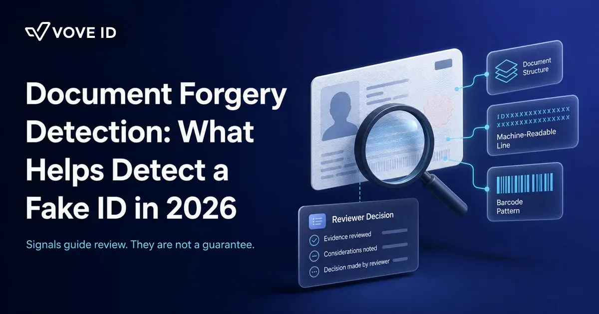 Document Forgery Detection: What Helps Detect a Fake ID in 2026