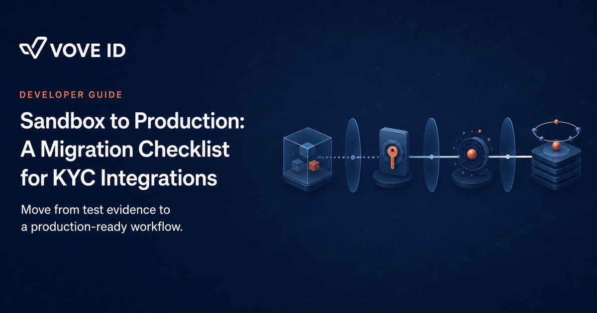 Sandbox to Production: A Migration Checklist for KYC Integrations