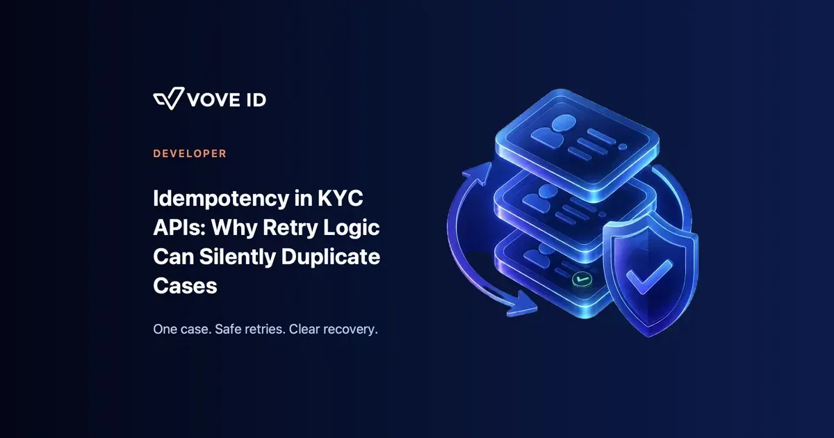Idempotency in KYC APIs: Why Retry Logic Can Silently Duplicate Cases