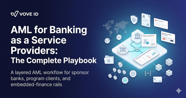 AML for Banking as a Service (BaaS) Providers: The Complete Compliance Playbook