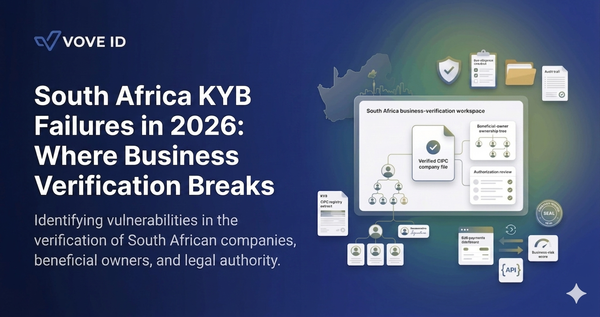 South Africa KYB Failures in 2026: Where Business Verification Breaks
