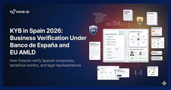 KYB in Spain 2026: Business Verification Under Banco de España and EU AMLD