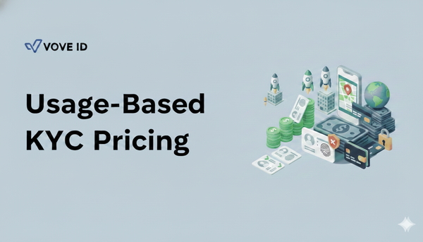 Usage-based KYC pricing: Pay only for actual verifications
