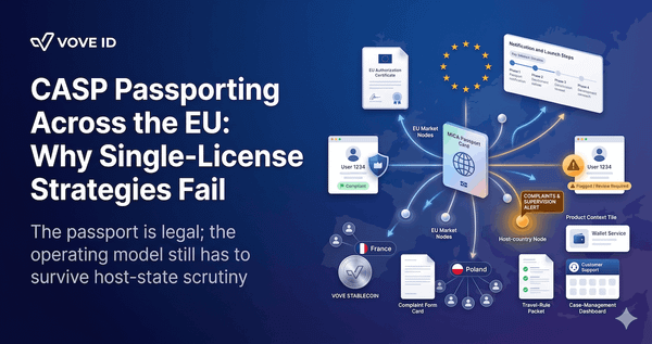 CASP Passporting Across the EU: Why Single-License Strategies Fail