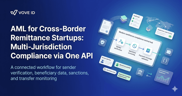 AML for Cross-Border Remittance Startups: Multi-Jurisdiction Compliance via One API