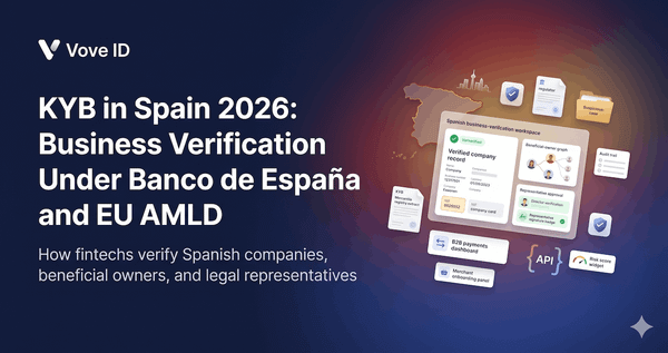 KYB in Spain 2026: Business Verification Under Banco de España and EU AMLD