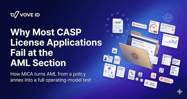 Why Most CASP License Applications Fail at the AML Section